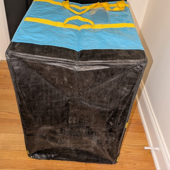 Giant zippered tote bag, xl storage bag - Picture 2 of 9